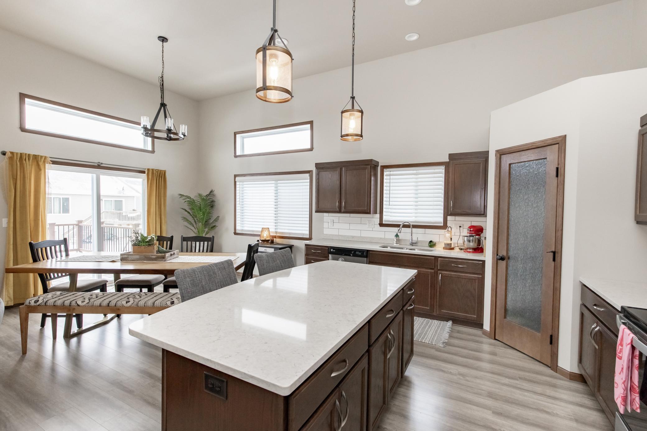 View of Kitchen & Dining Area