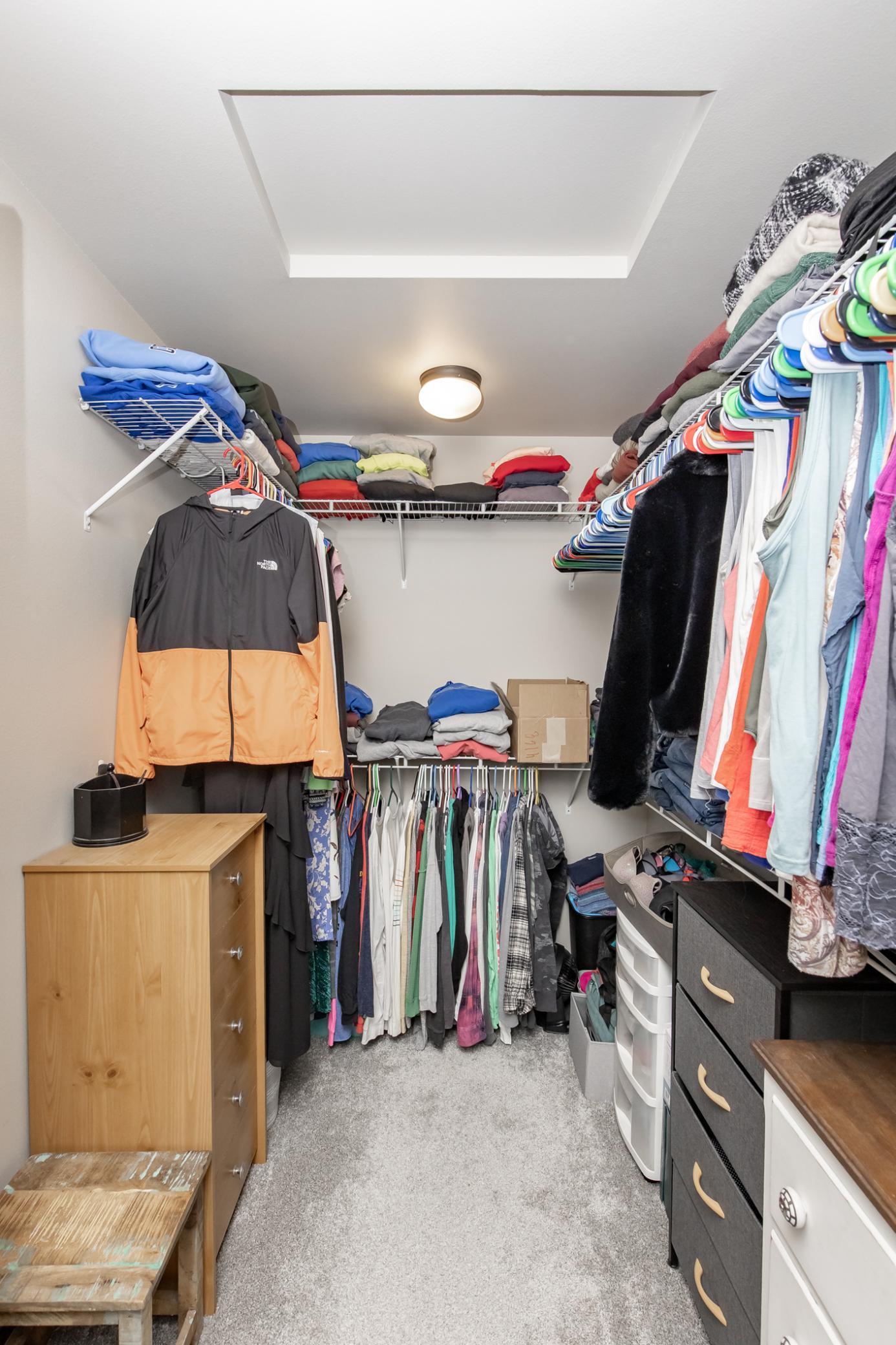Primary Walk-in Closet