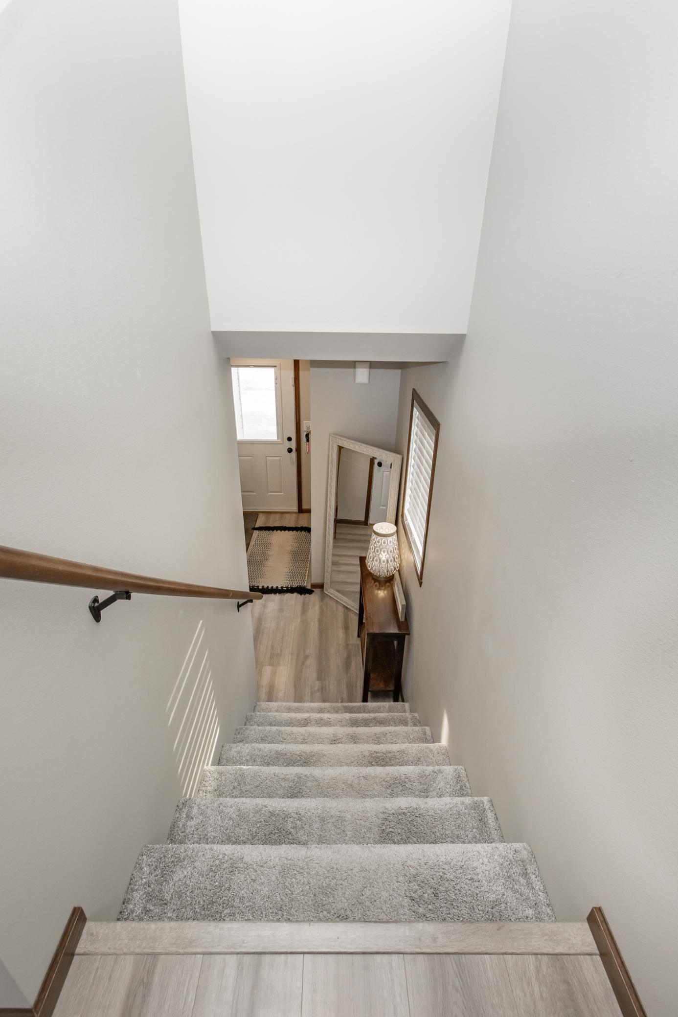 Stairs to Main Living Area