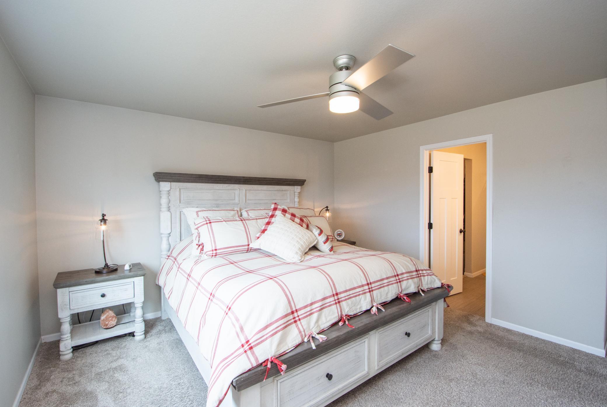 Primary bedroom on main