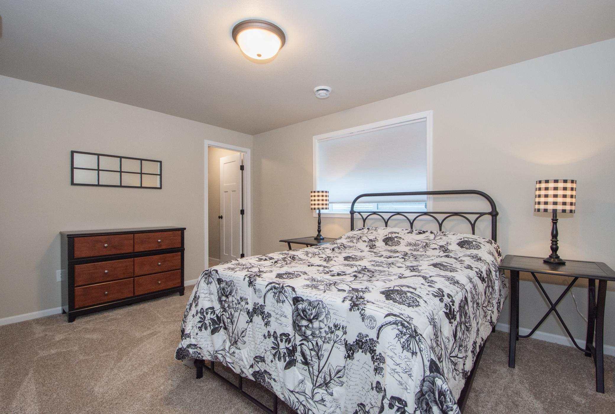 Bedroom three basement