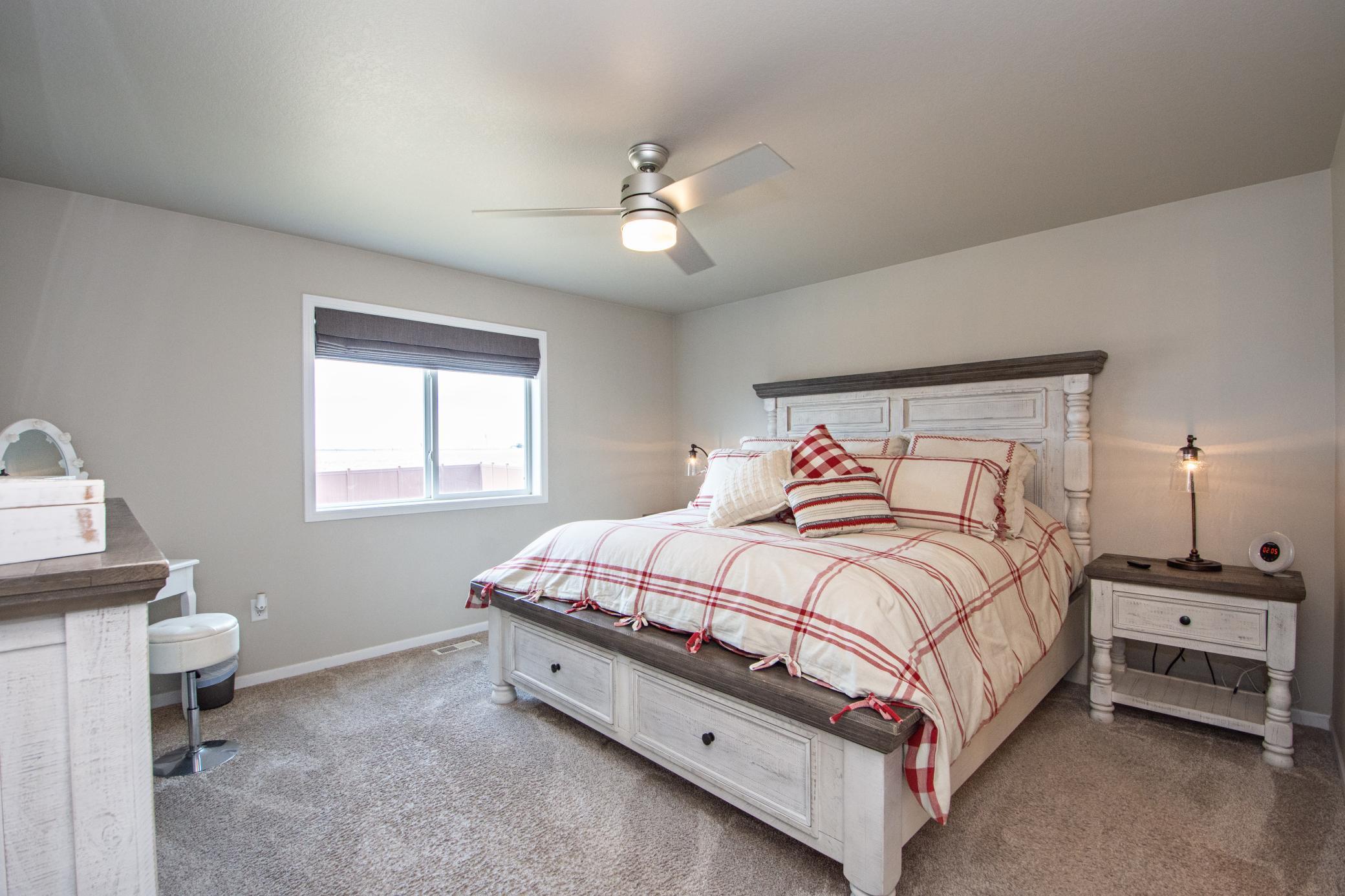 Primary bedroom on main