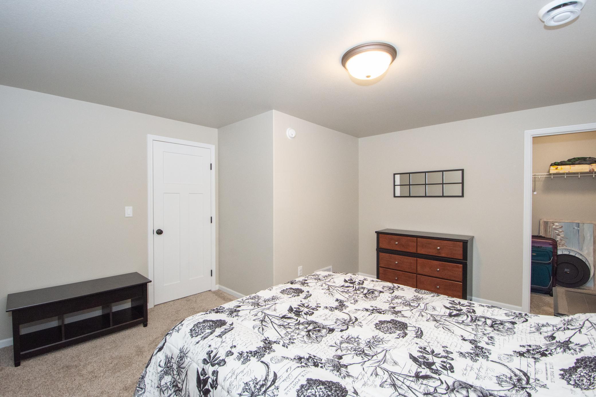 Bedroom three basement