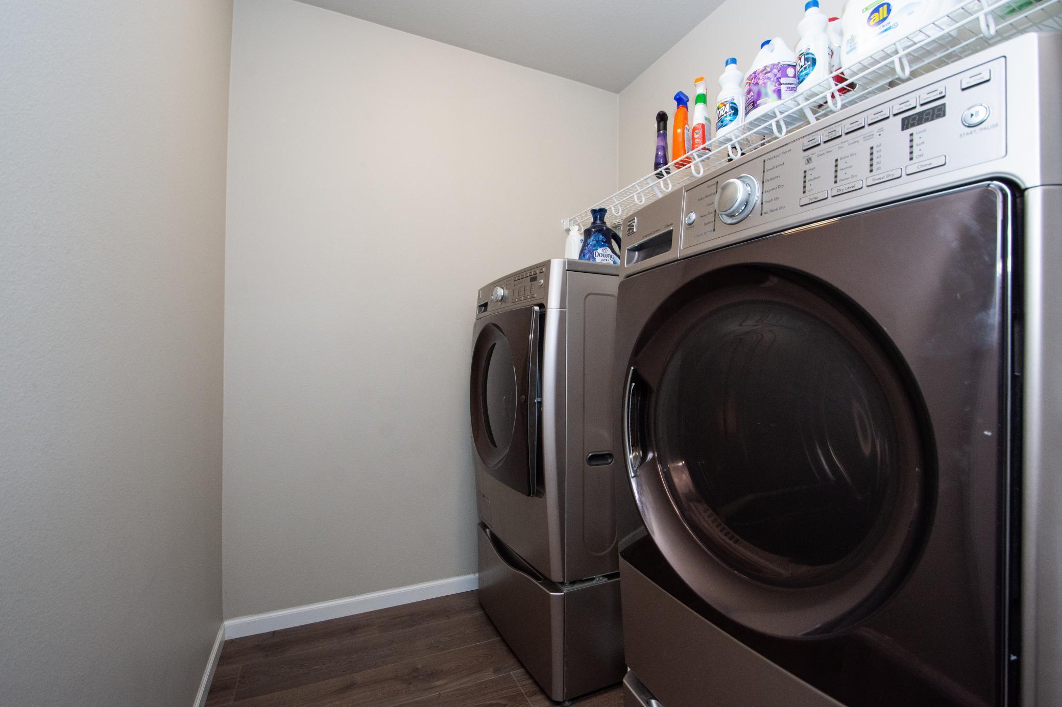 Main floor laundry