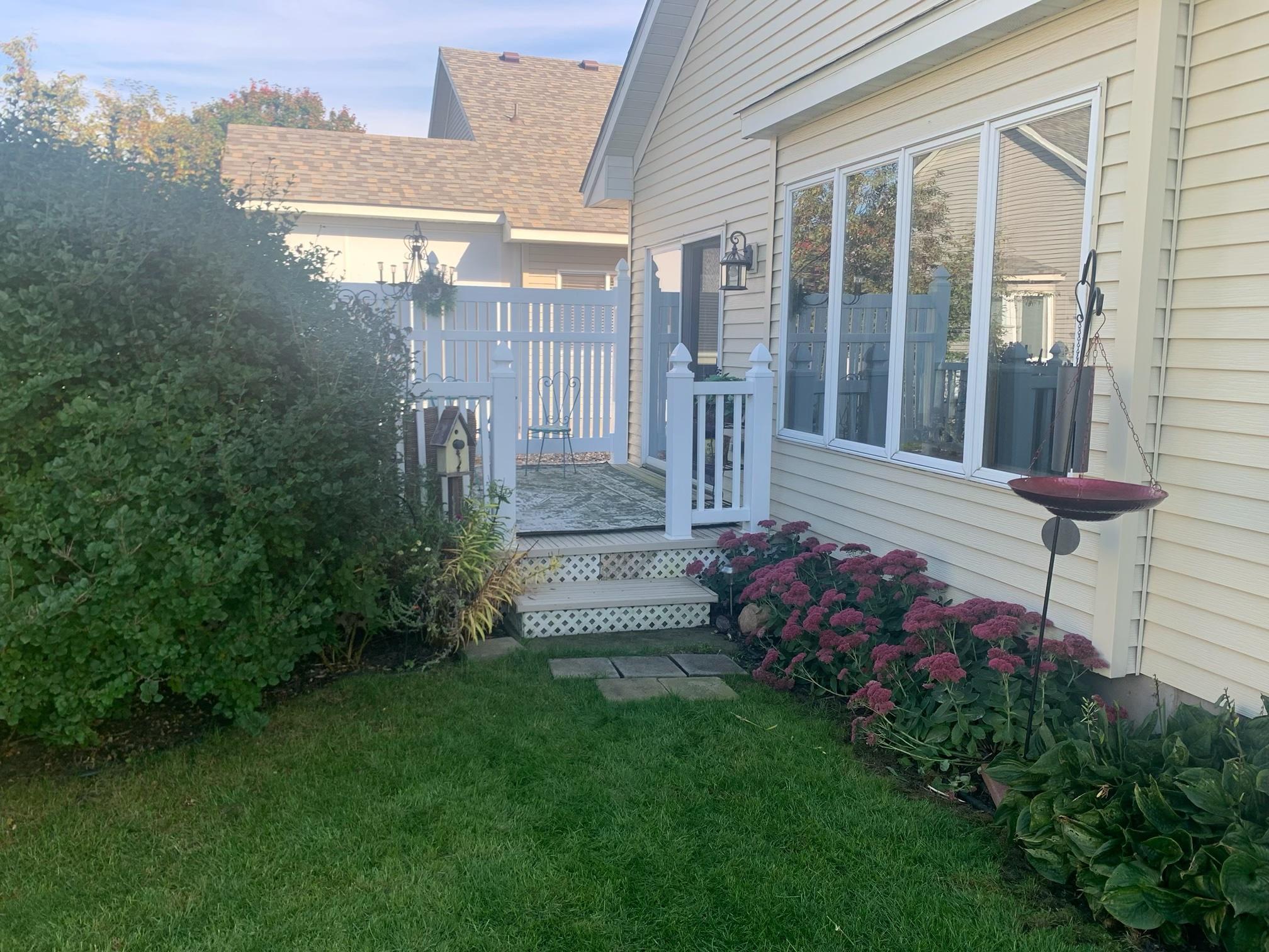 Attractive landscaping