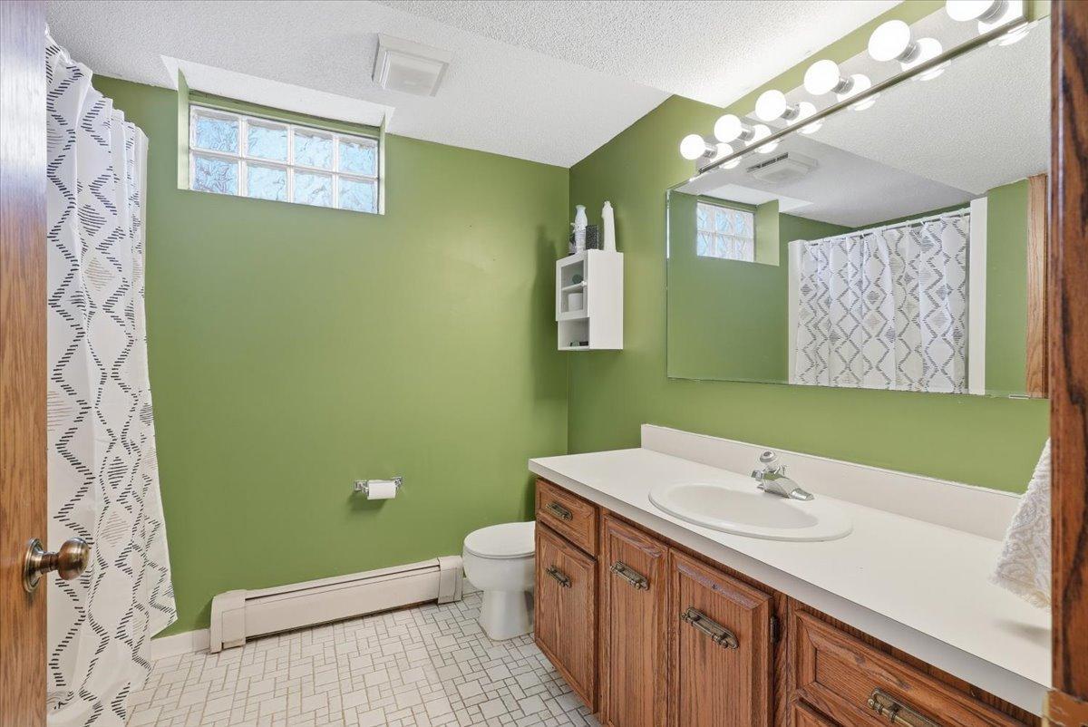 Lower level bathroom