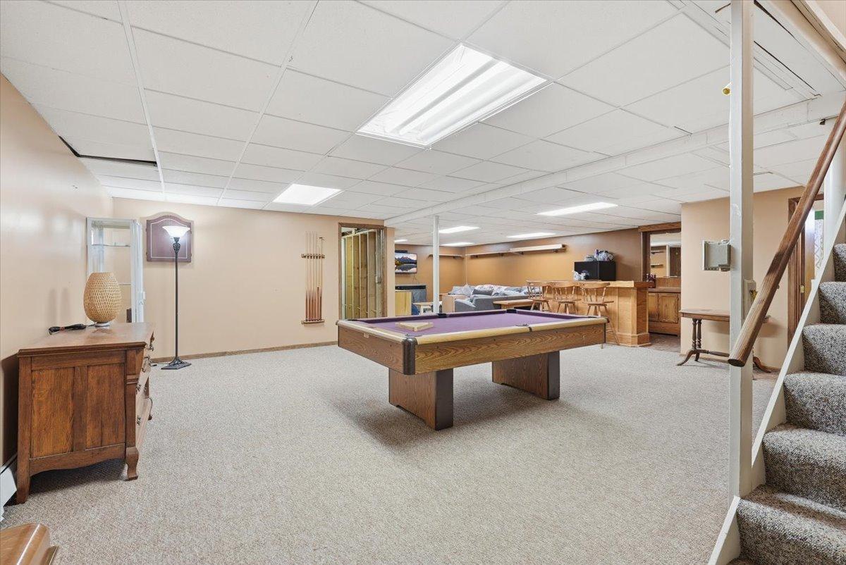 So much room in the lower level