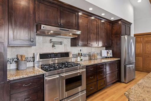 Inspired chef's kitchen