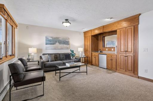 Lower level family room