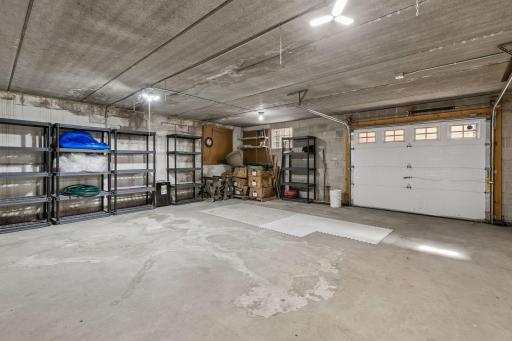 Store all of your toys for the lake in the lower level spancrete garage