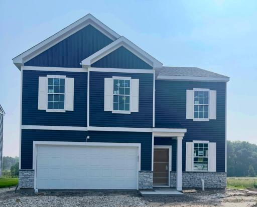 Striking curb appeal with the Heartland style architectural design