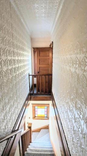 upper level window nook from stairs