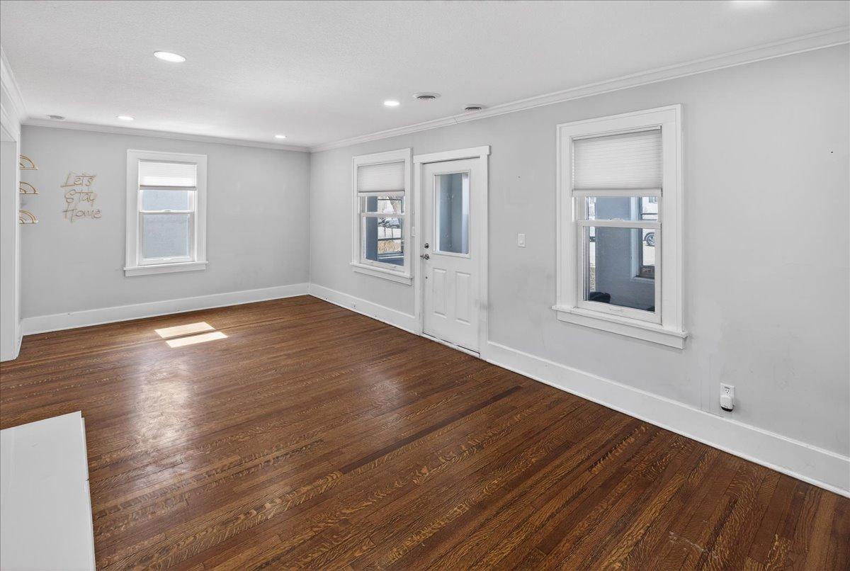 Huge space with lots of windows.