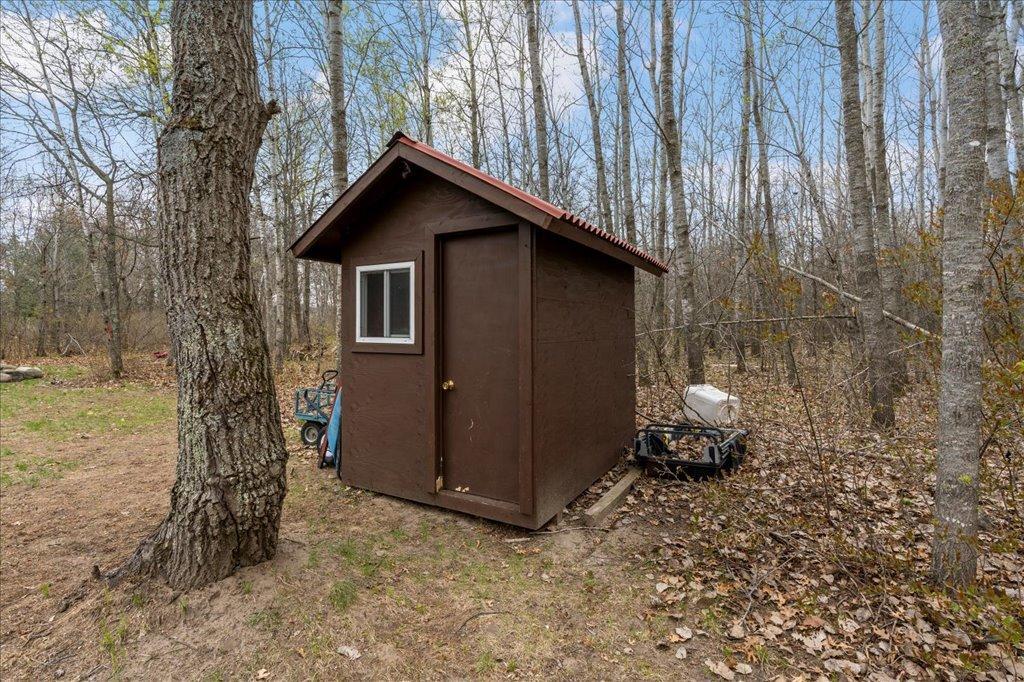Outdoor shed