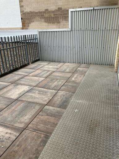 Very few condos have personal patios. Ample exterior area to create your own private, outdoor, living space.