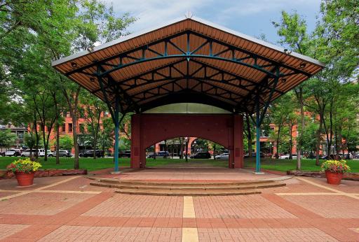 Check out the "Music in the Park" on Thursdays during the Summer in Mears Park.