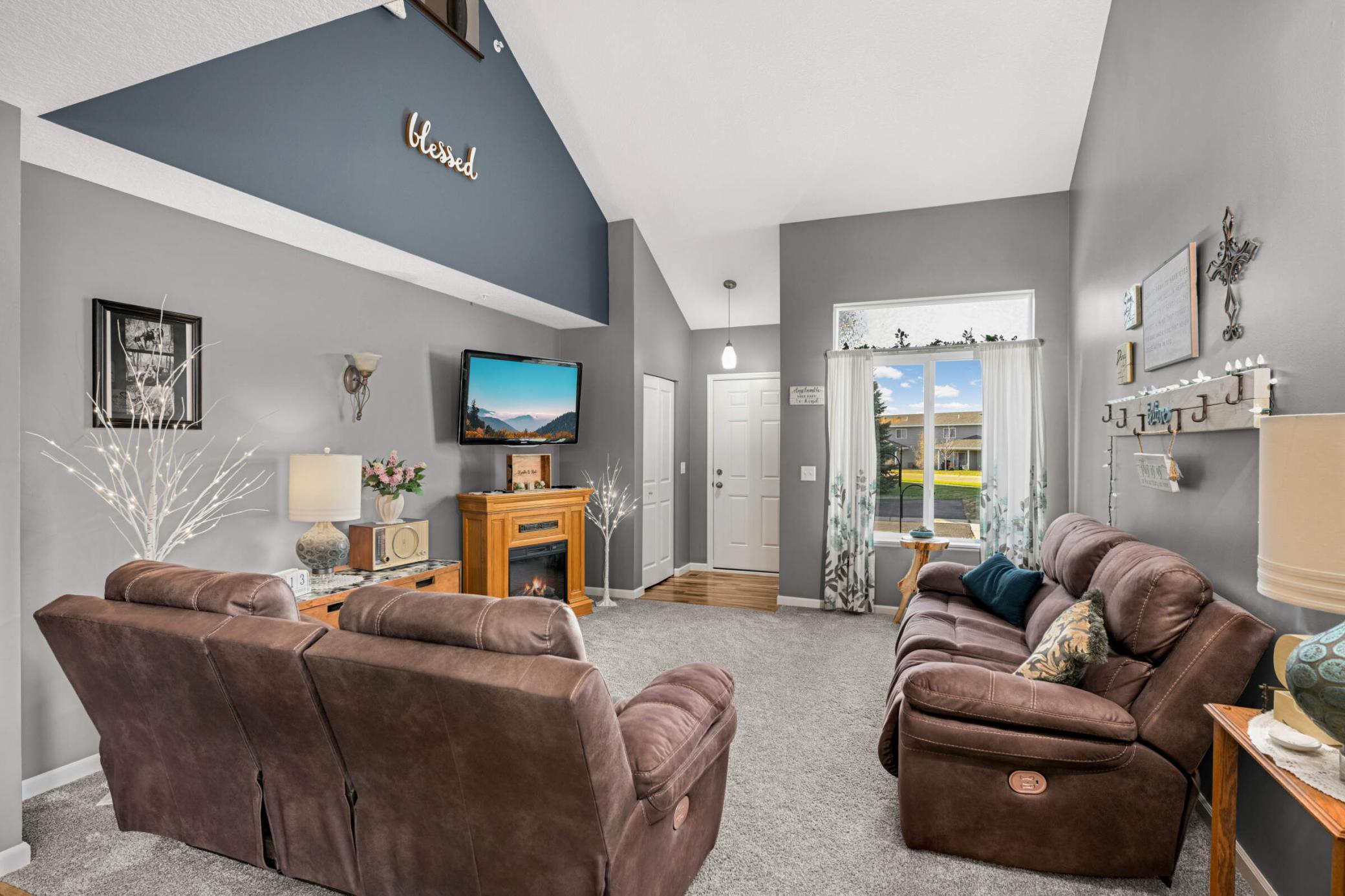 Lots of natural light