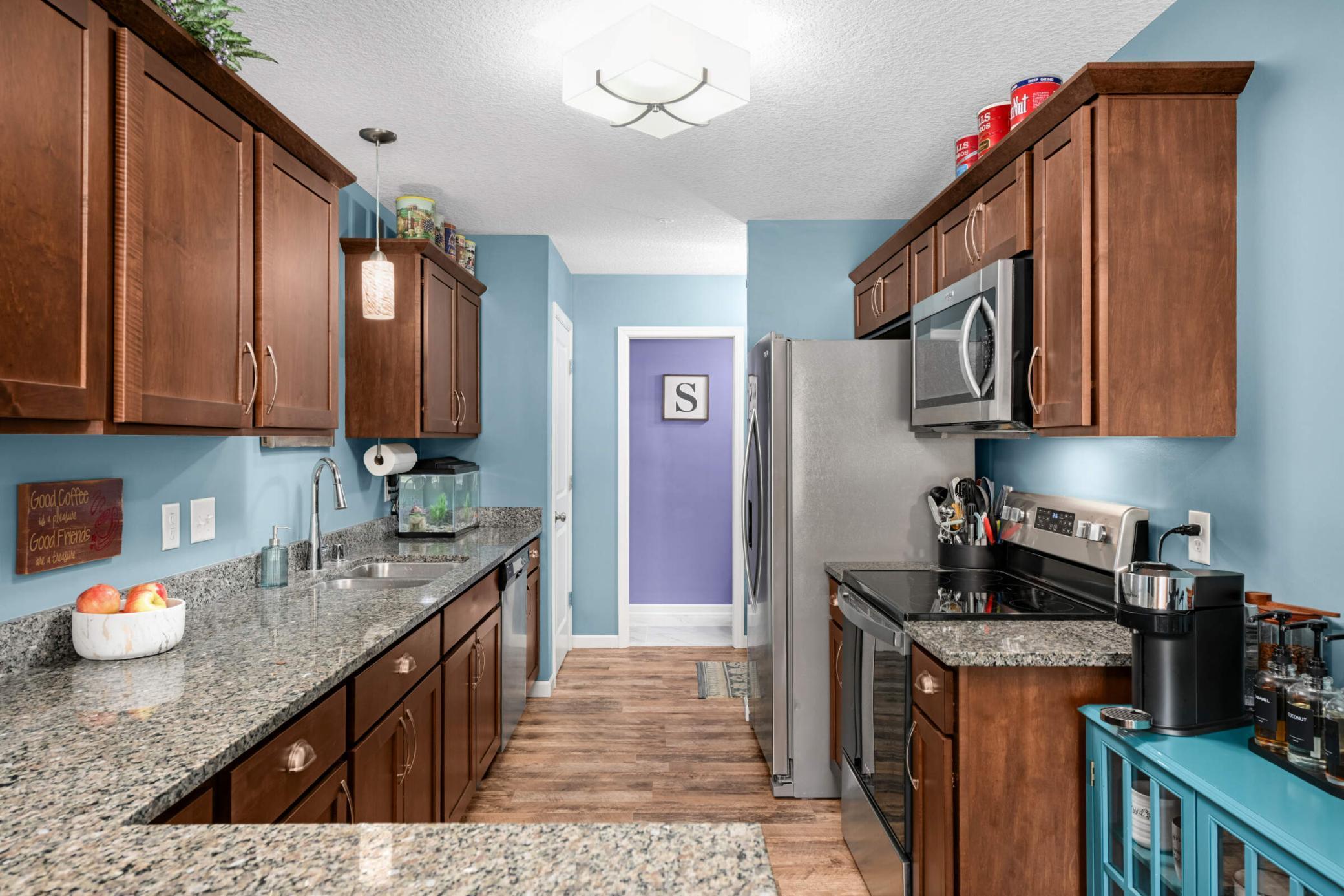 Plenty of cabinet space