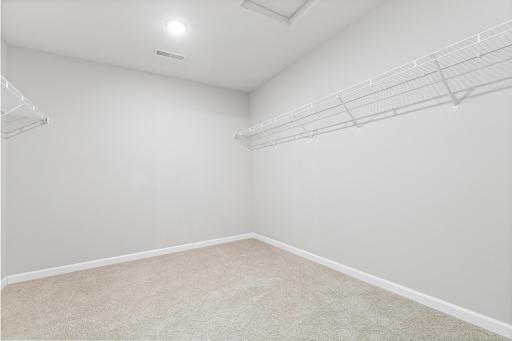 Large walk in closet