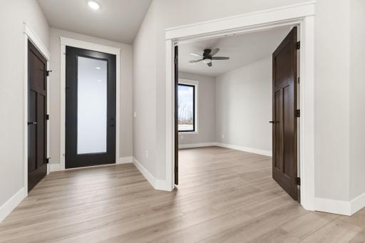 The inviting front foyer welcomes you with bright, open space.