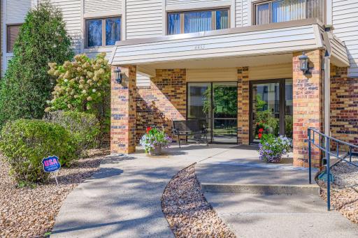 4465 Trenton Lane North #109, Security building, main entrance.