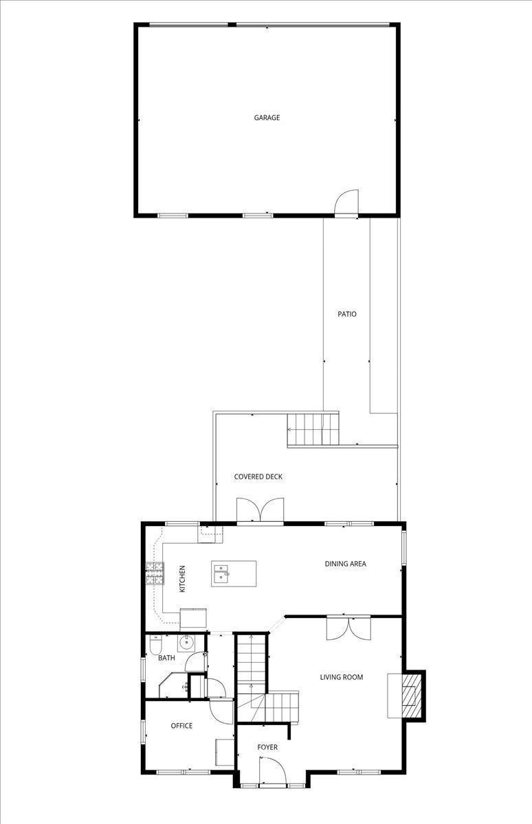Main Level Floor Plan