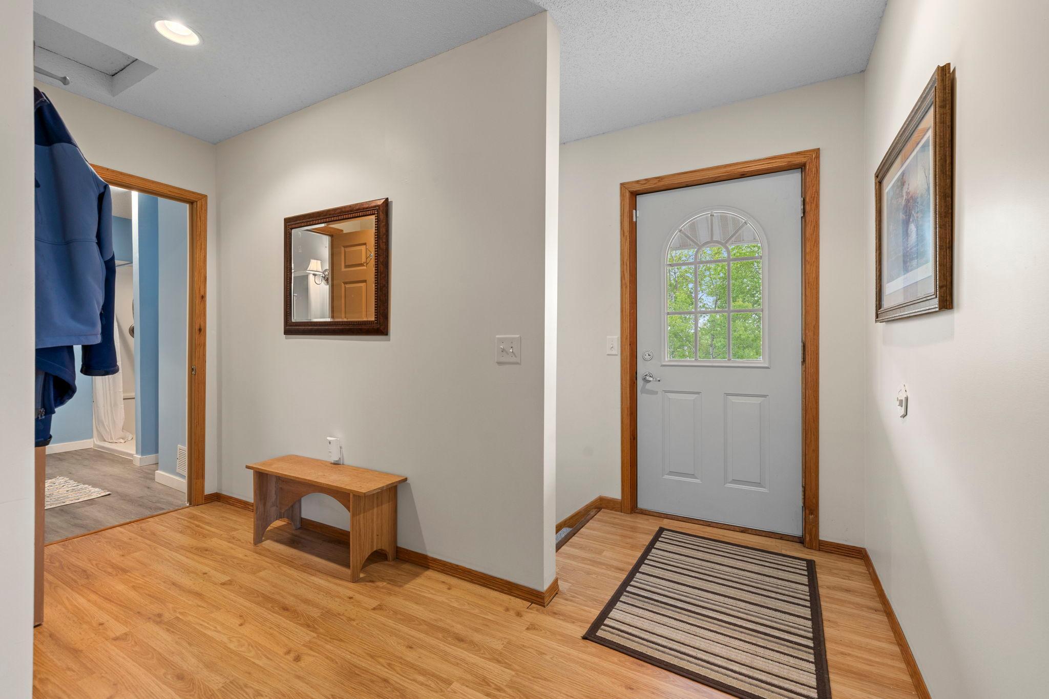 Entrance to the in-law suite from the deck