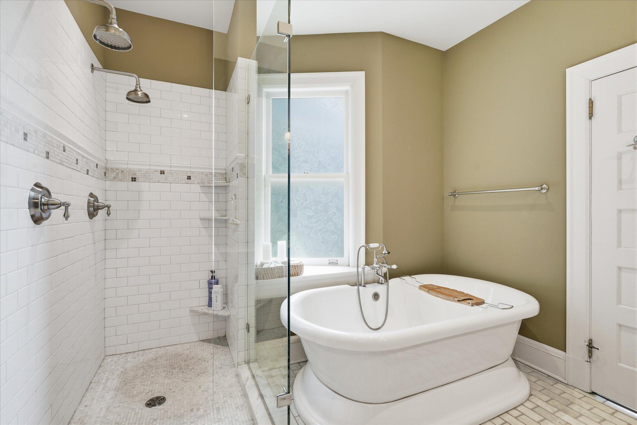 Private bathroom attached to primary bedroom