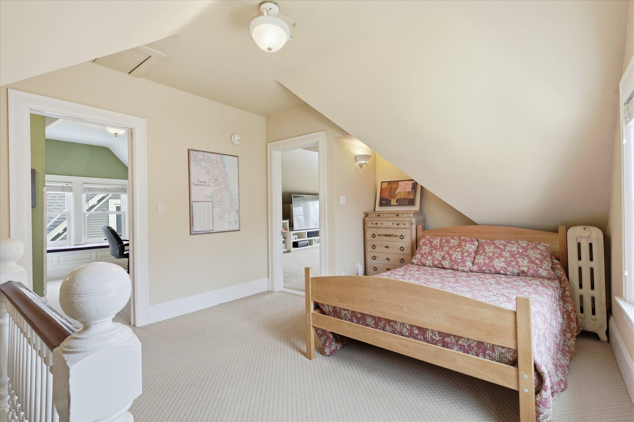 Sitting area on 3rd floor used as guest room