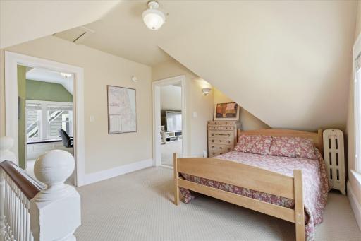 Sitting area on 3rd floor used as guest room