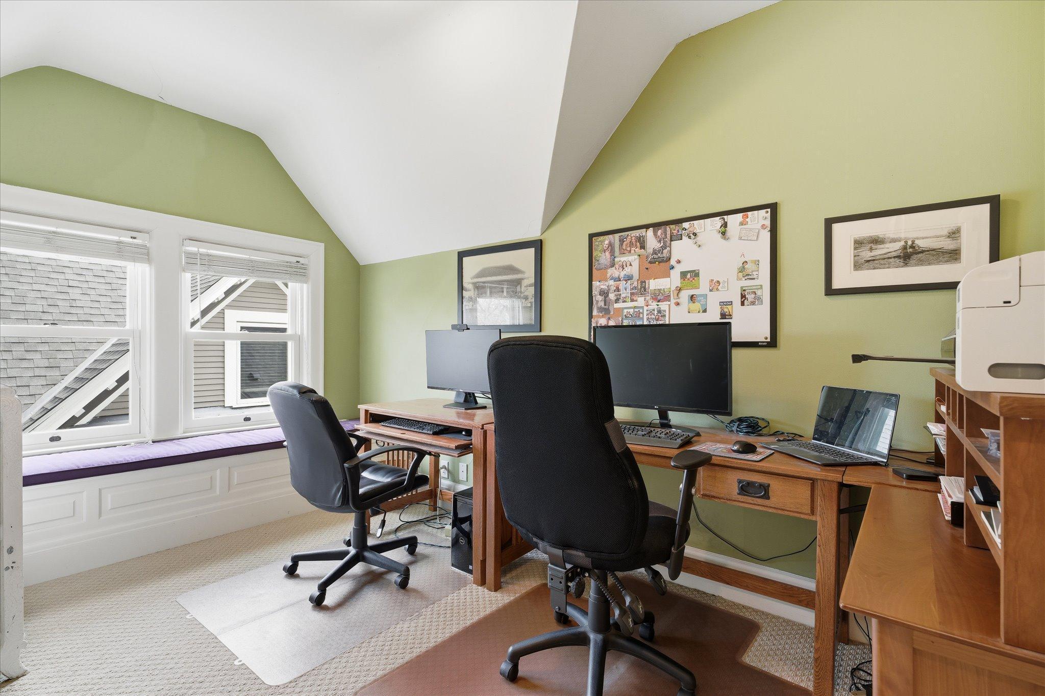 4th Bedroom (on 3rd floor) used as an office