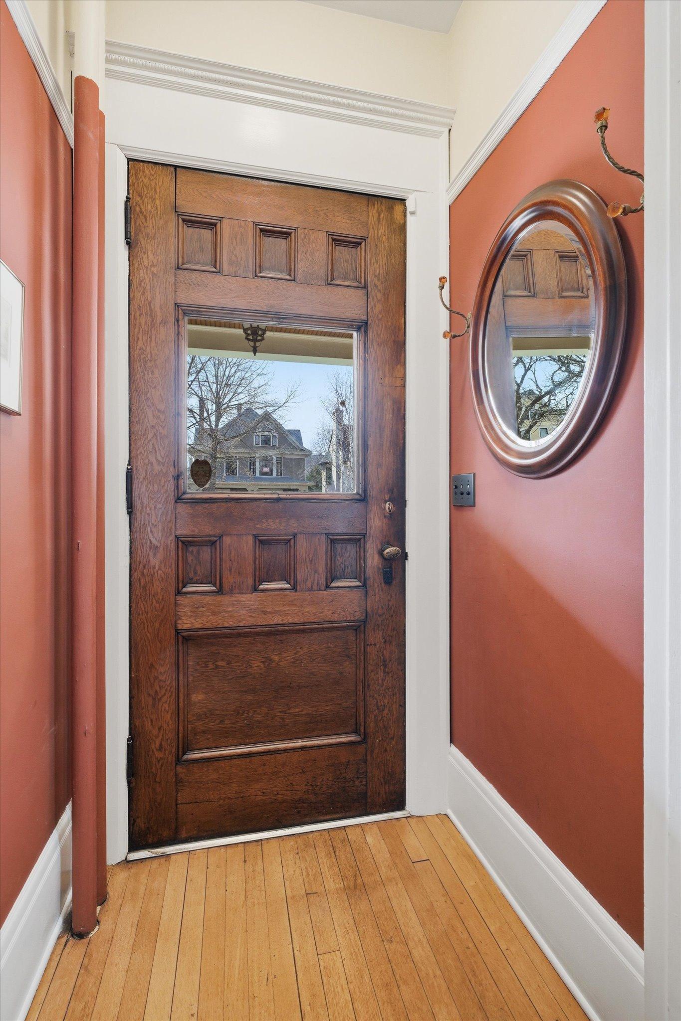 Enter 641 Goodrich - Beautiful original exterior door