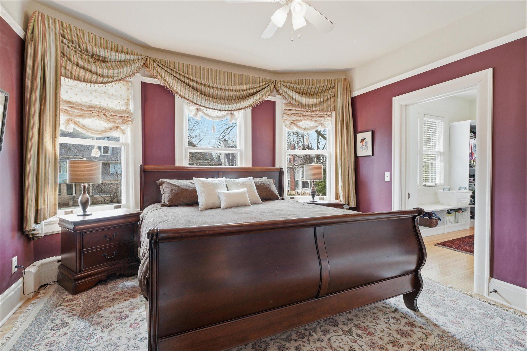 Large closet attached the primary bedroom