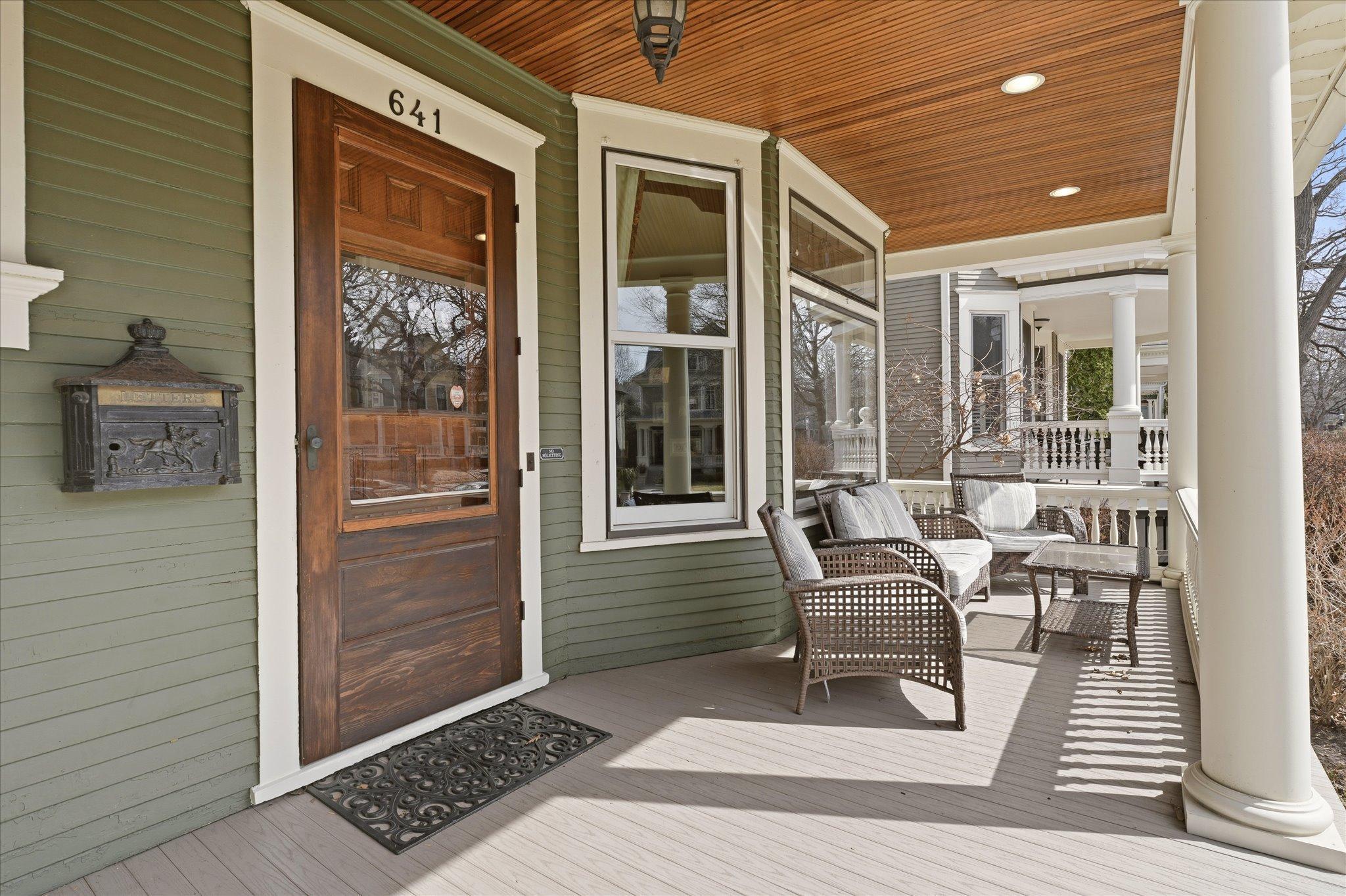 Fabulous front porch