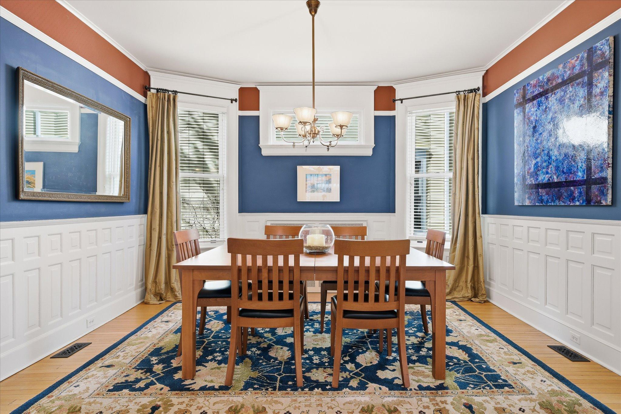 Large eat-in dining room