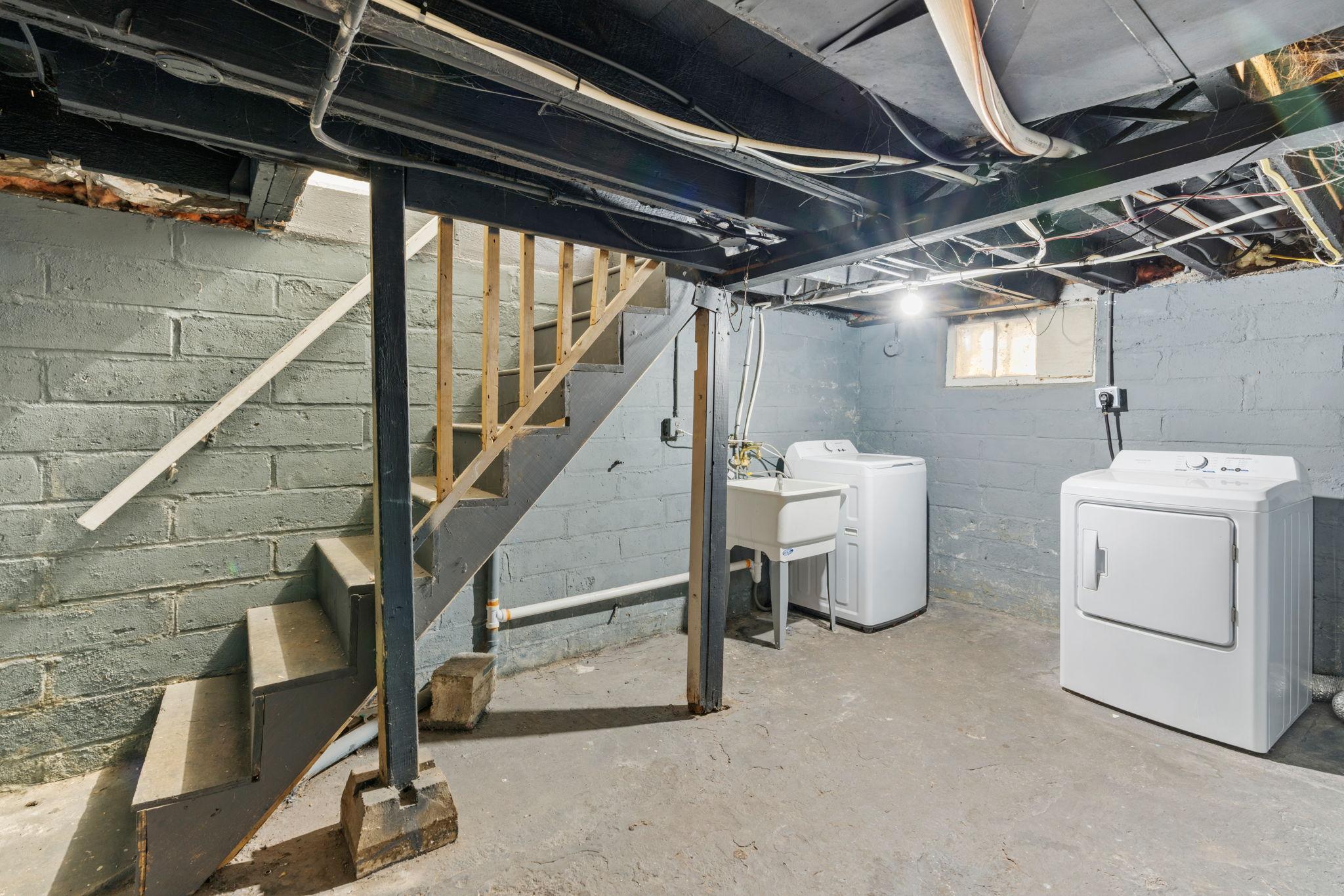 Basement Laundry