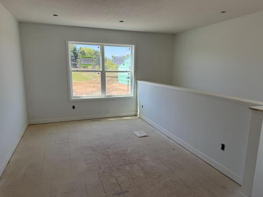 (Photo is of the actual home in progress.)
