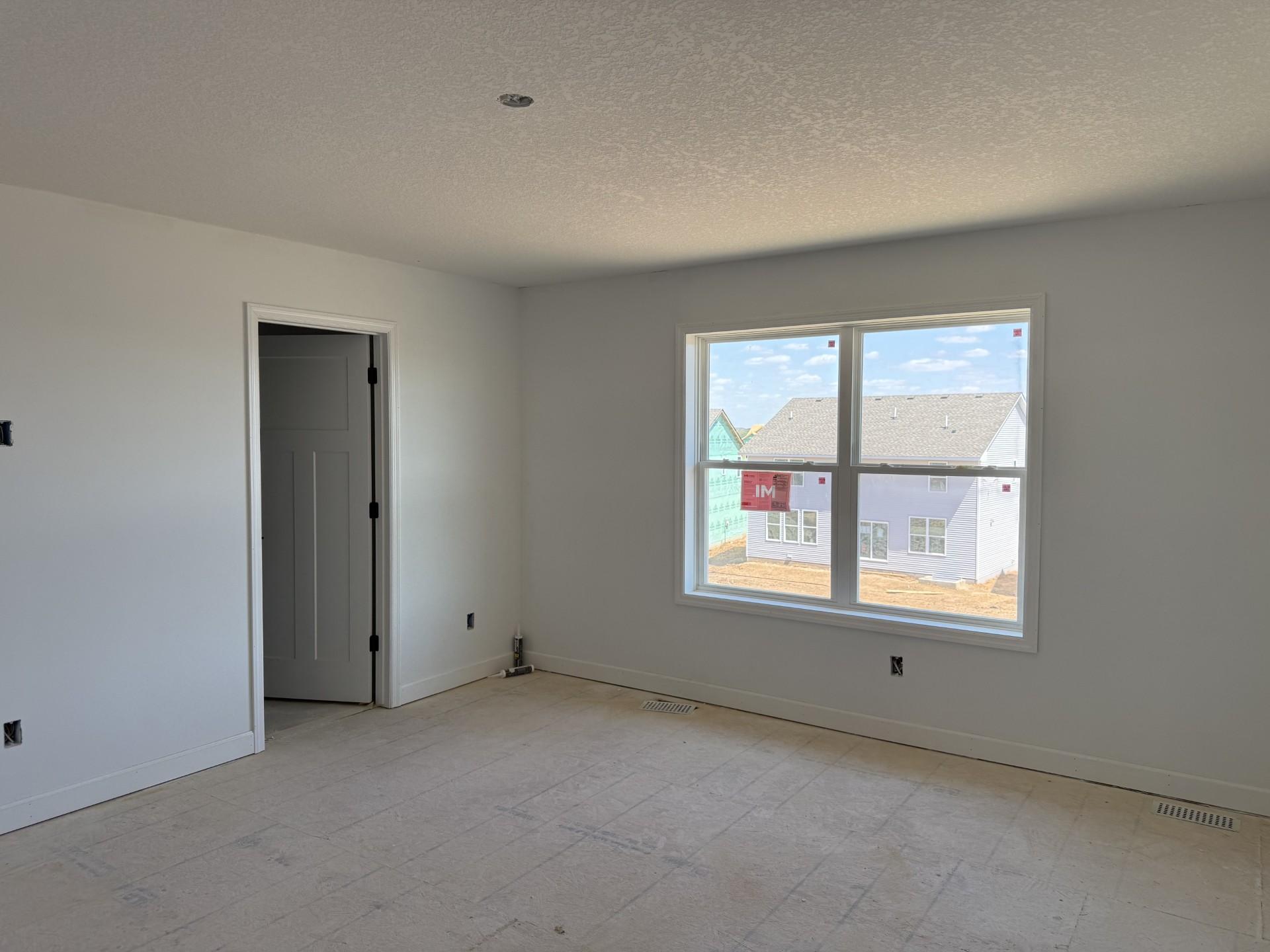 (Photo is of the actual home in progress.)