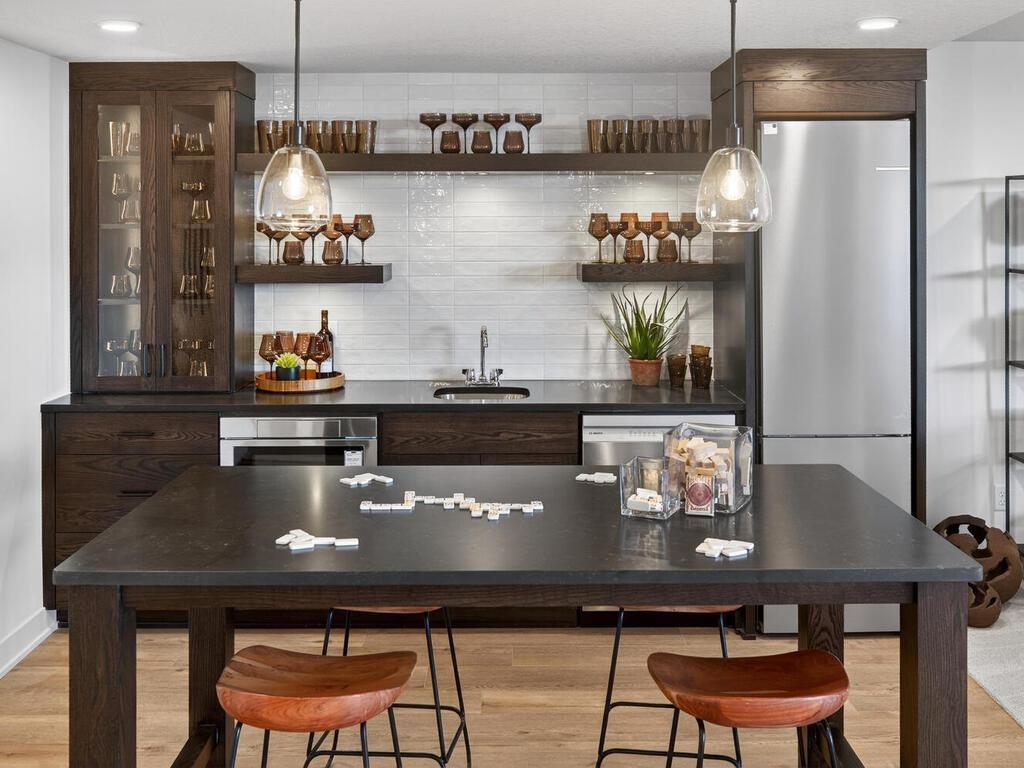 Lower Level Bar & Entertainment Center