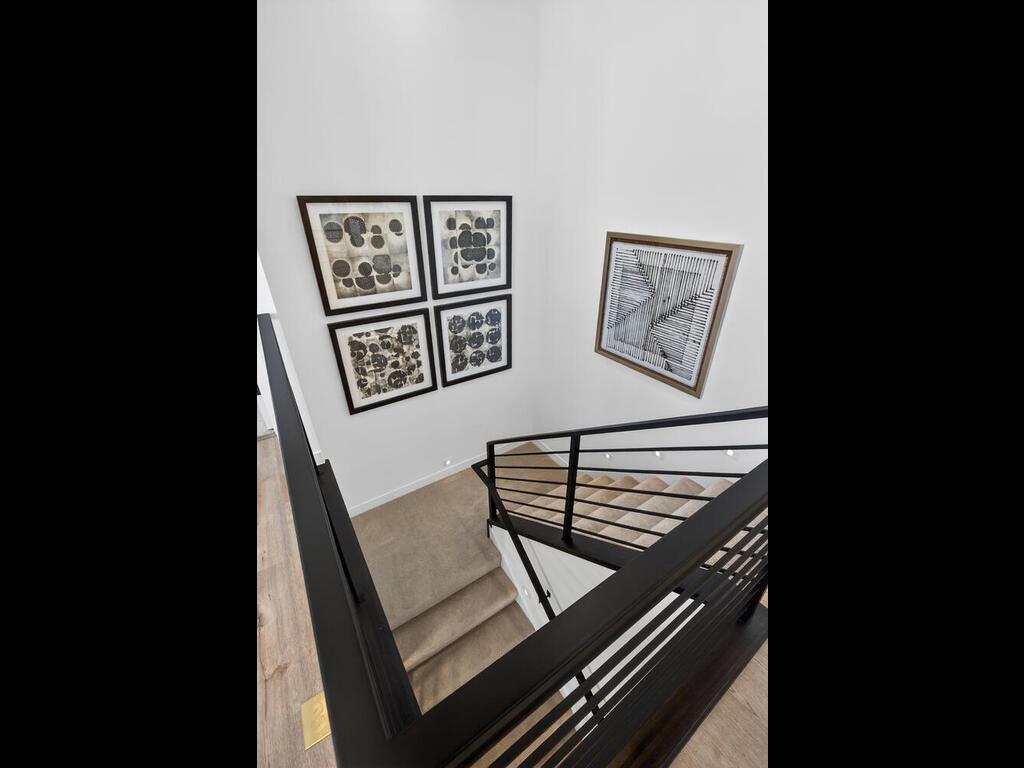 Staircase to Finished Lower Level