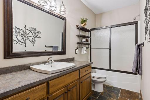 Full Bath on lower level