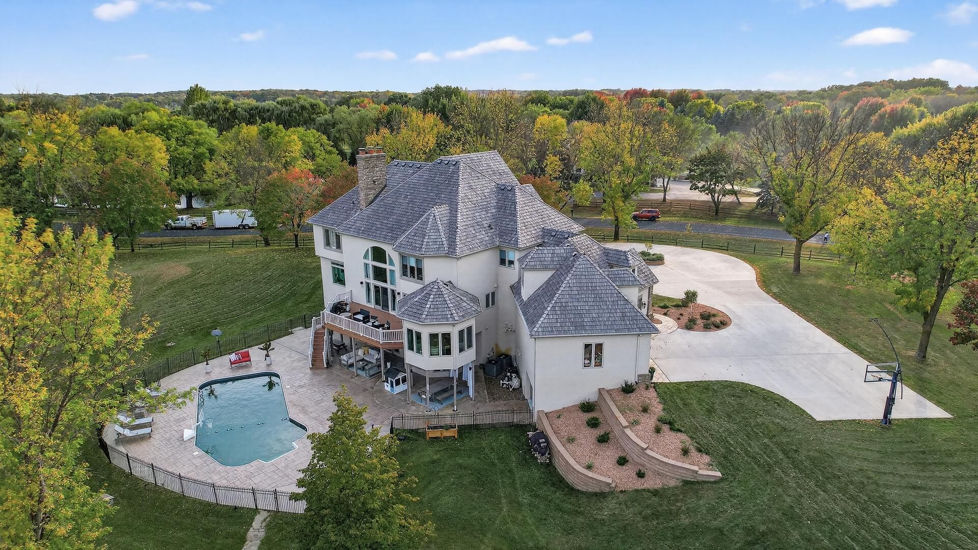 Nestled on a sprawling 2+ acre lot in the highly sought-after Tuckborough Farms community, this property offers both luxury and privacy.