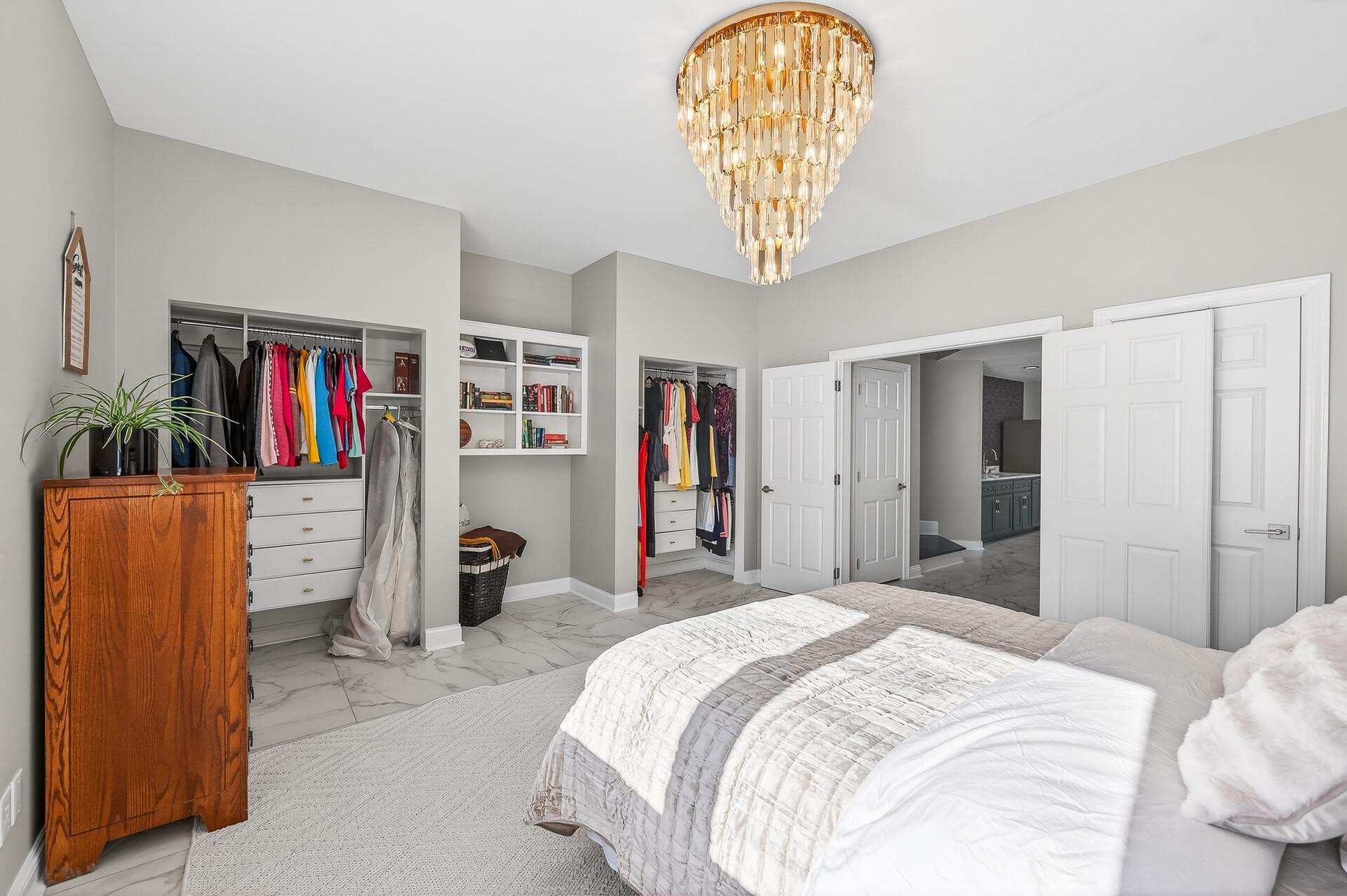 A fresh perspective of Bedroom Five.