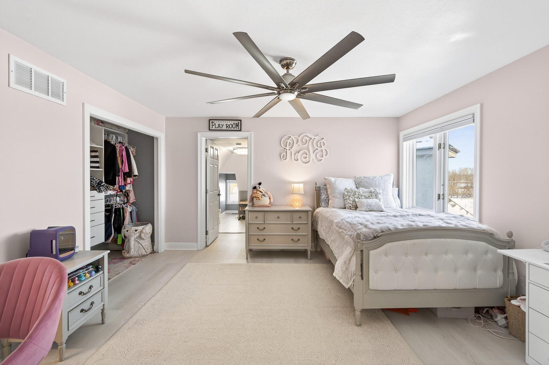 Another view of Bedroom three.