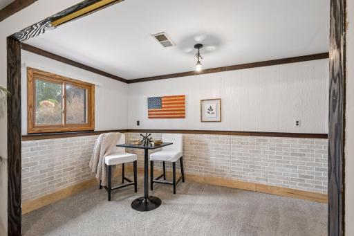 Easily convert this space into a bedroom!