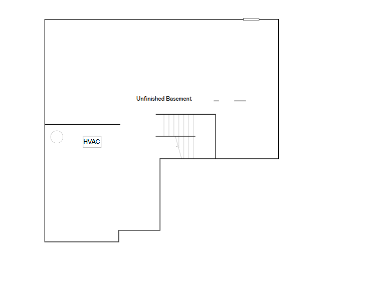 Basement floorplan.
