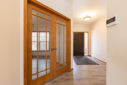 Entrance to office just off the front door.