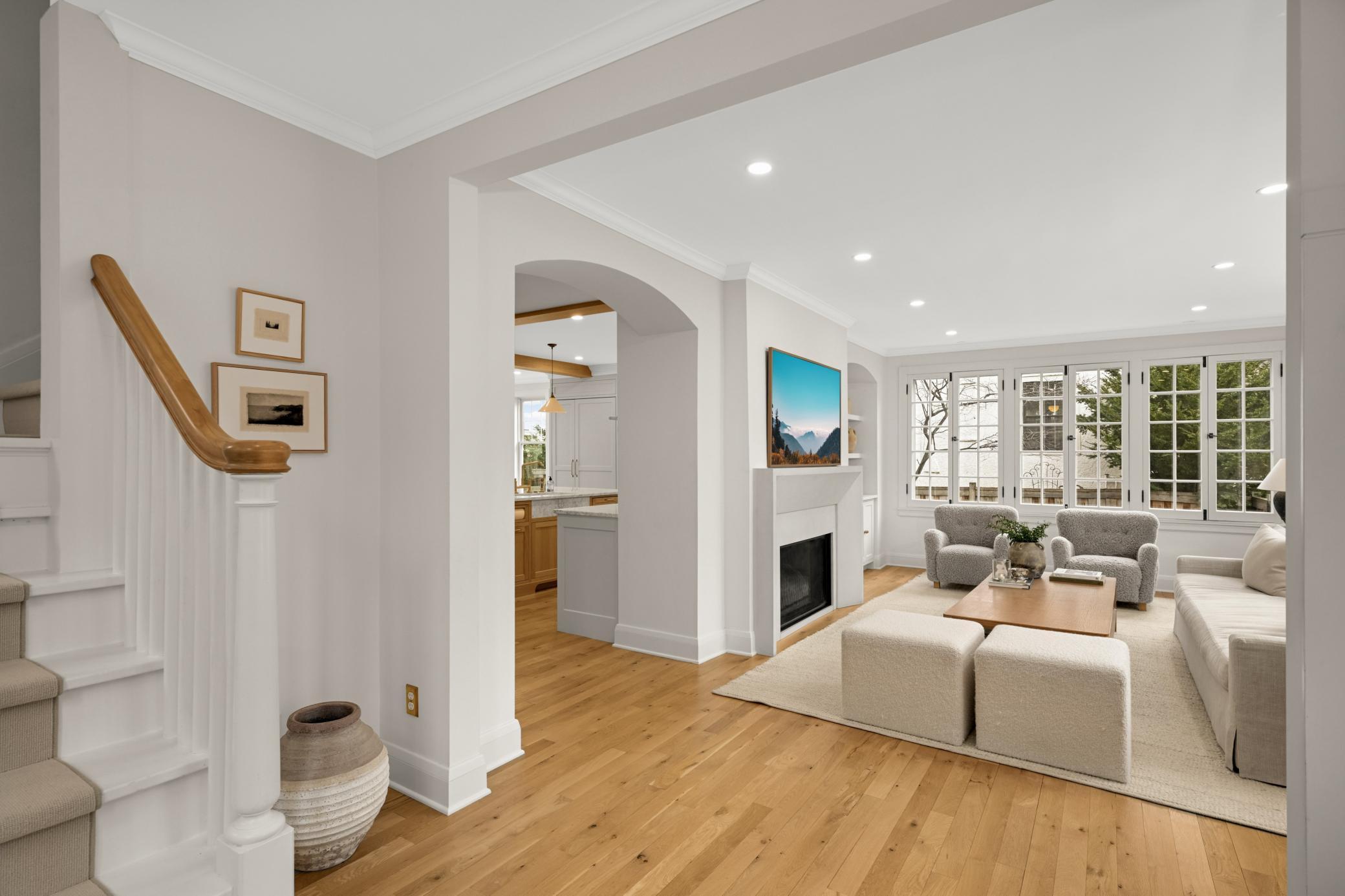 Heated solid oak floors