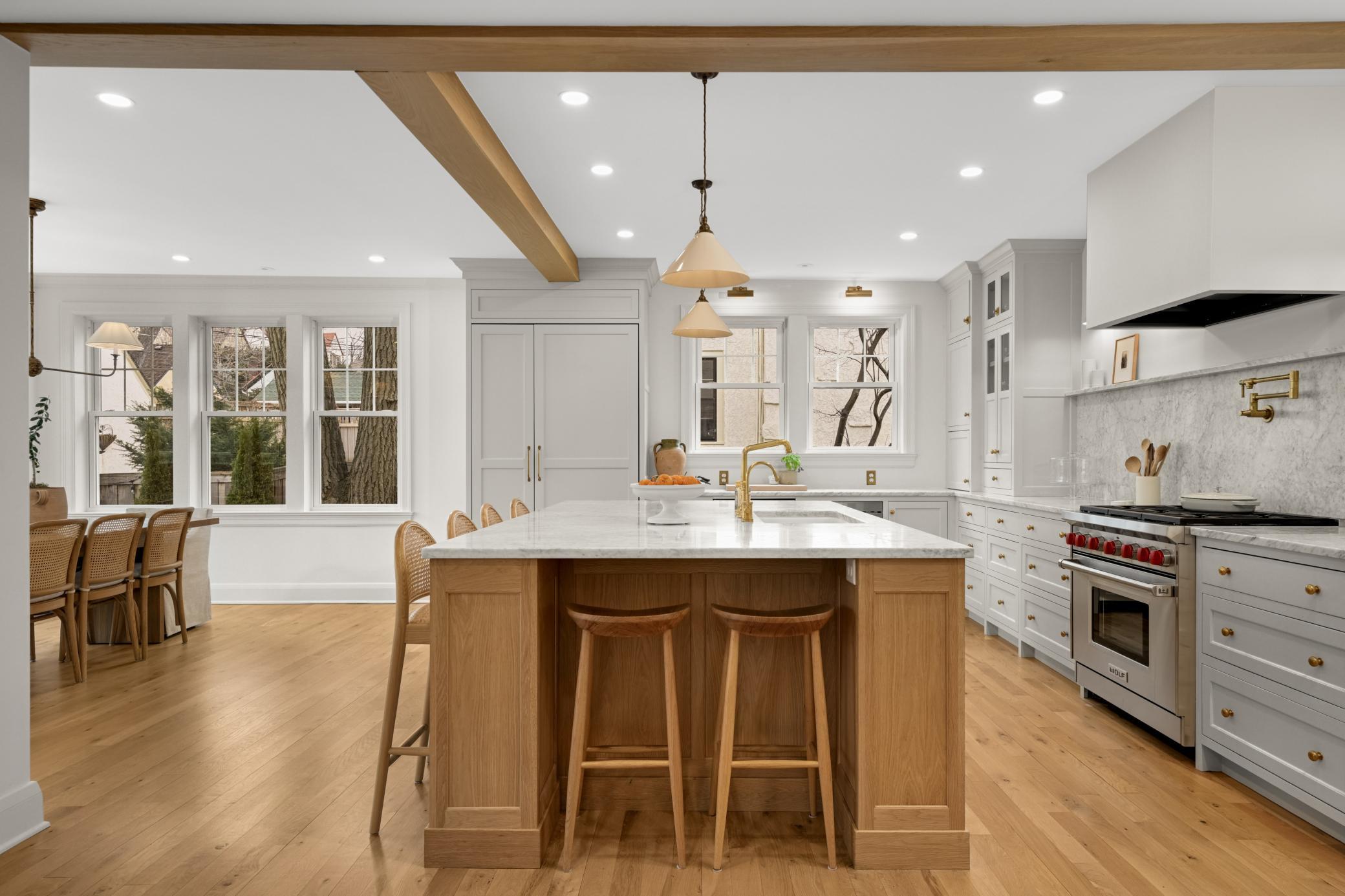 Carrera marble and handmade deVOL hardware imported from England