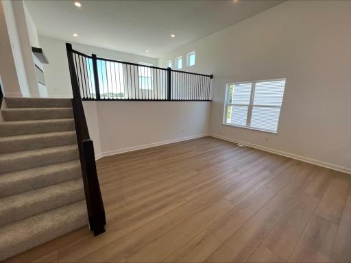 (Photo is of the actual home in progress.)